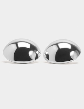 Aretes cortos Parfois con acabado brillante