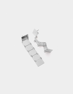Aretes largos rectangulares Parfois