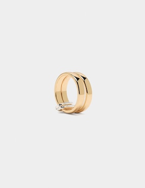 Anillo circular Parfois pulido