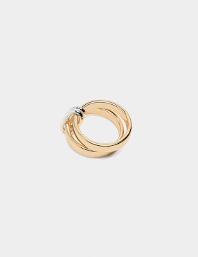 Anillo circular Parfois pulido