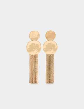 Aretes cortos Parfois con acabado pulido