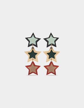 Aretes largos de estrella Parfois