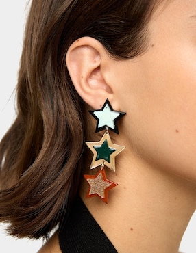Aretes largos de estrella Parfois