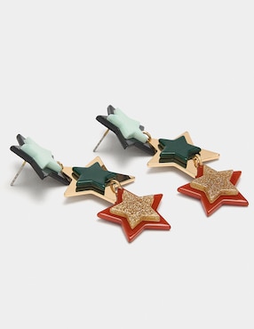 Aretes largos de estrella Parfois