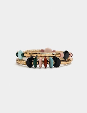 Set pulsera Parfois acabado birllante
