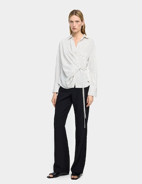Camisa Parfois manga larga para mujer