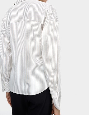 Camisa Parfois manga larga para mujer