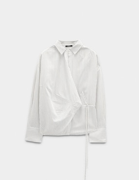 Camisa Parfois manga larga para mujer