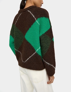 Suéter Parfois cuello redondo para mujer