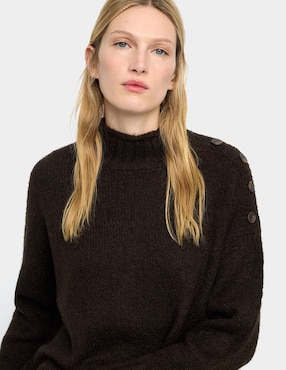 Suéter Parfois cuello alto para mujer