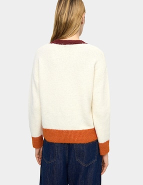 Suéter Parfois cuello redondo para mujer