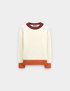 Suéter Parfois cuello redondo para mujer