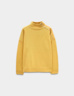 Suéter Parfois cuello alto para mujer