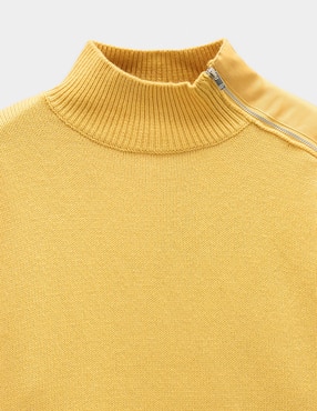 Suéter Parfois cuello alto para mujer