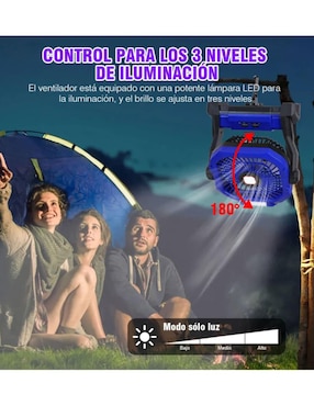 Ventilador de piso Belug 4 velocidades
