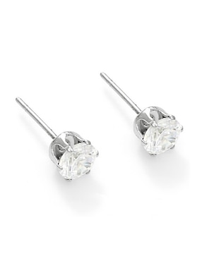 Aretes y collar de forma corazón Lieb cristal
