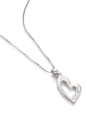 Aretes y collar de Forma de corazón Lieb Cristal