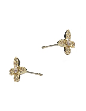 Aretes y collar de Forma de Mariposa Lieb Zirconia