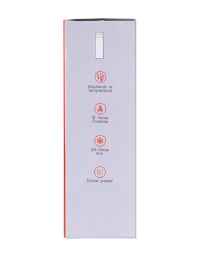 Termo Pook de acero inoxidable con tapa rosca 500 ml