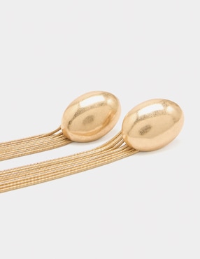 Aretes Parfois Golden Basics