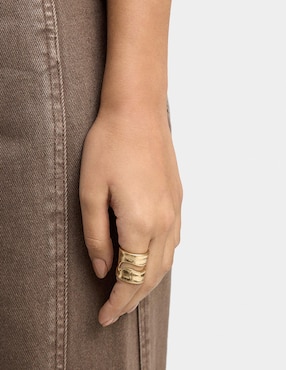 Anillo Parfois Golden Basics