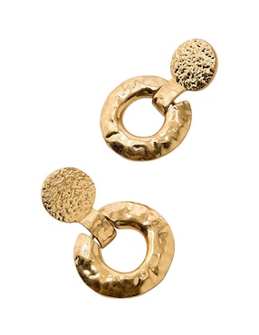 Aretes largos Parfois con acabado pulido