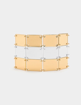 Pulsera Parfois Silver Not So Basic