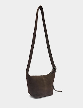 Bolsa crossbody Parfois Cora de cuero para mujer