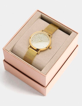 Reloj Parfois Gold Tray para mujer 242970