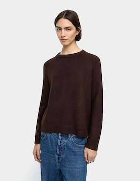 Suéter Parfois cuello redondo para mujer