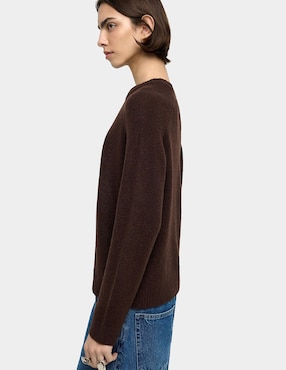 Suéter Parfois cuello redondo para mujer