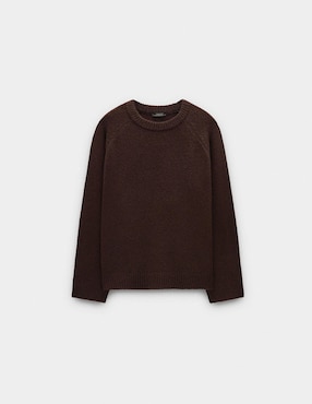 Suéter Parfois cuello redondo para mujer