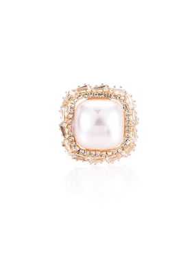 Anillo cuadrado Lieb cristal brillante