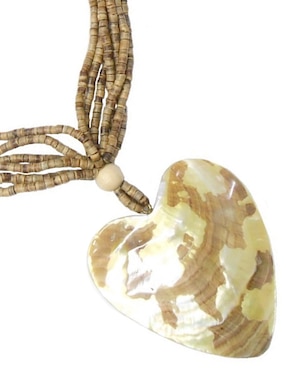 Aretes y collar de corazón Lieb