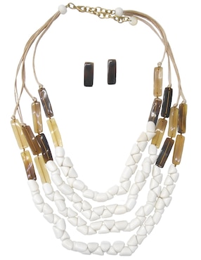 Aretes y collar Lieb