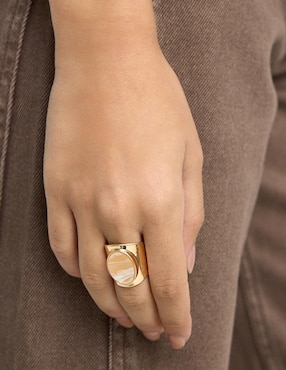 Anillo Parfois Golden Basics EXTRA