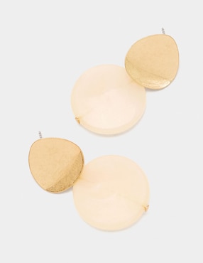 Aretes Parfois Golden Basics Extra