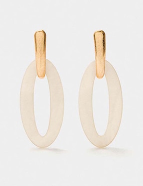 Aretes Parfois Golden Basics Extra