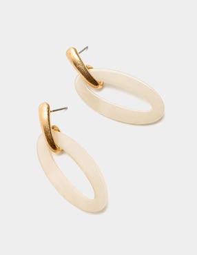 Aretes Parfois Golden Basics Extra