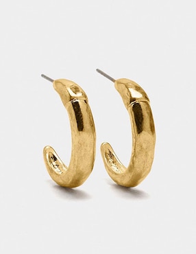 Arracadas de Parfois Golden Basics