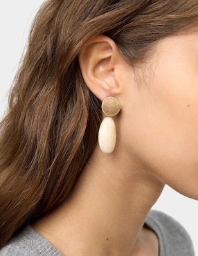 Aretes Parfois Golden Basics Extra
