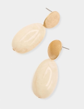 Aretes Parfois Golden Basics Extra