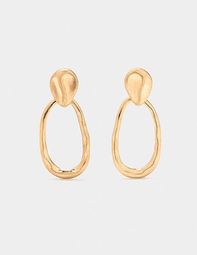 Aretes Parfois Golden Basics