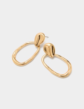 Aretes Parfois Golden Basics