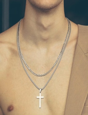Set collar de cruz Belug