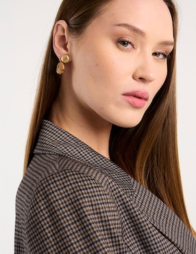 Aretes largos Parfois con acabado brillante