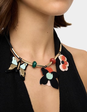 Collar con dije de mariposa Parfois