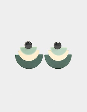 Aretes largos Parfois con acabado liso