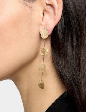 Aretes largos Parfois Golden Delicates