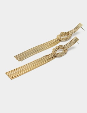 Aretes largos Parfois Golden Delicates